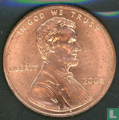 Vereinigte Staaten 1 Cent 2008 (ohne Buchstabe) - Bild 1
