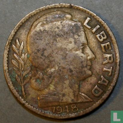 Argentinië 10 centavos 1948 - Afbeelding 1