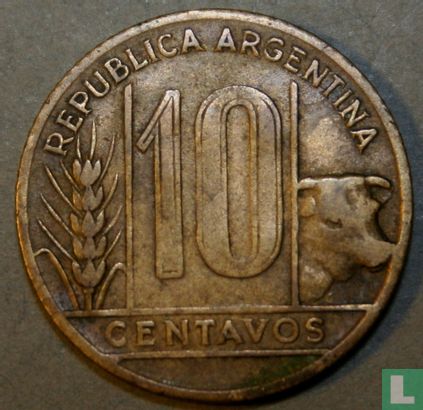 Argentinien 10 Centavo 1948 - Bild 2