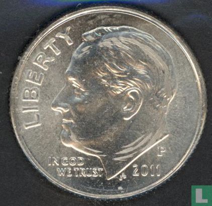 United States 1 dime 2011 (P) - Image 1