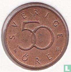 Suède 50 öre 1995 - Image 2