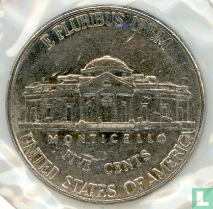 États-Unis 5 cents 1998 (D) - Image 2
