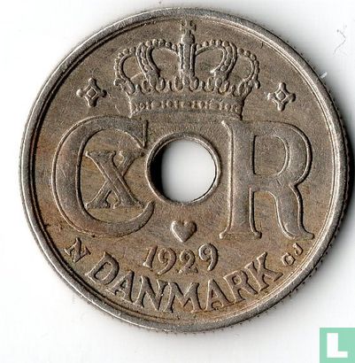 Denmark 10 øre 1929 - Image 1
