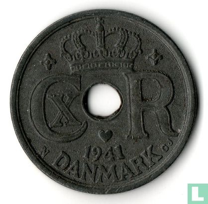 Denemarken 25 øre 1941 - Afbeelding 1
