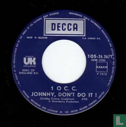 Johnny, Don't Do It! - Bild 3