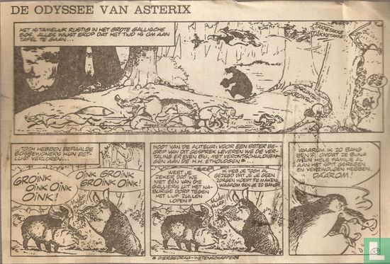 De odyssee van Asterix - Afbeelding 1