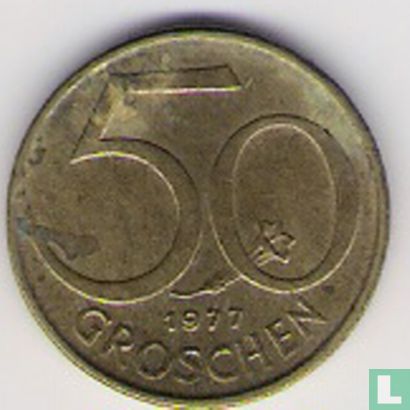 Austria 50 groschen 1977 - Image 1