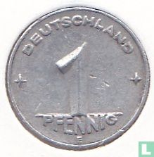 DDR 1 pfennig 1950 (E)  - Afbeelding 2