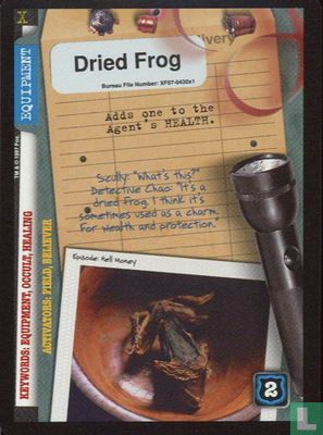 Dried Frog