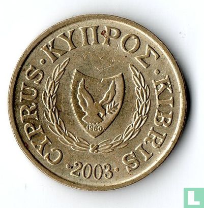 Cyprus 1 cent 2003 - Image 1