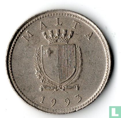 Malta 2 cents 1993 - Afbeelding 1