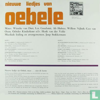 Nieuwe liedjes van Oebele  - Afbeelding 2