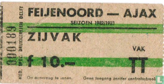 19821128 Feijenoord - Ajax