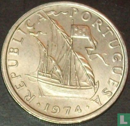 Portugal 5 escudos 1974 - Image 1