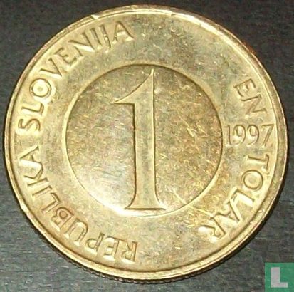 Slovenië 1 tolar 1997 - Afbeelding 1