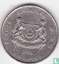 Singapour 20 cents 1996 - Image 1