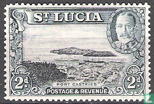 Landschaften von St. Lucia