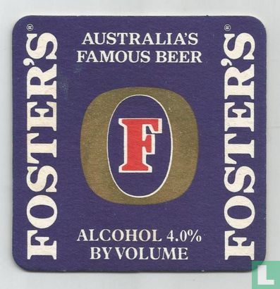 Foster   Alcohol 4.0% by volume - Afbeelding 2