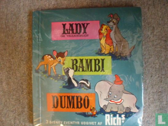 Lady og Vagabonden + Bambi + Dumbo - Afbeelding 1