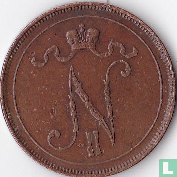 Finnland 10 Penniä 1905 - Bild 2