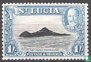 Landschappen van Saint Lucia