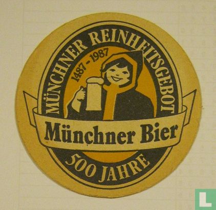 Münchner Bier - Münchner Reinheitsgebot 500 Jahre - Afbeelding 2