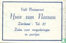 Café Restaurant Huis van Nassau