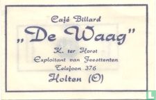 Café Billard "De Waag"