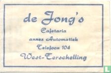 De Jong's Cafetaria annex Automatiek