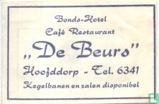 Bonds Hotel Café Restaurant "De Beurs"