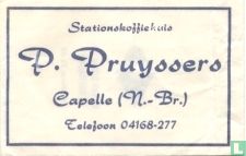 Stationskoffiehuis P. Pruyssers