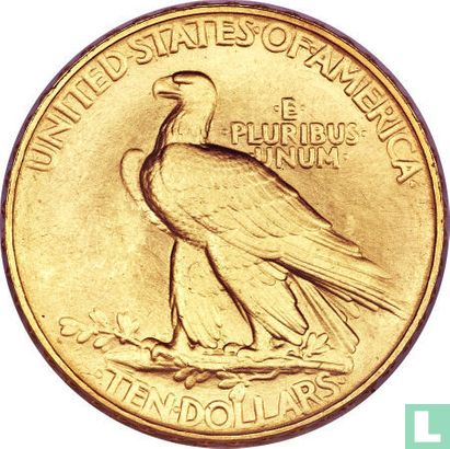 Vereinigte Staaten 10 Dollar 1907 (Indian head - mit Punkten) - Bild 2