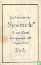 Café Restaurant "Spoorzicht"