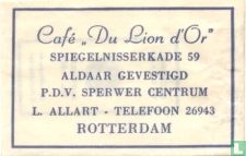Café "Du Lion D'Or"