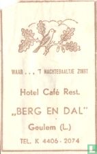 Hotel Café Rest. "Berg en Dal"