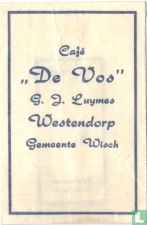 Café "De Vos"