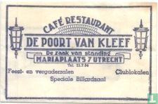 Café Restaurant De Poort Van Kleef