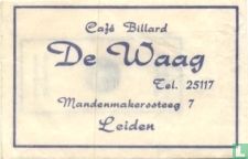 Café Billard De Waag
