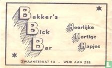 Bakker's Bick Bar