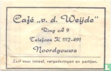 Café "v.d. Weijde"