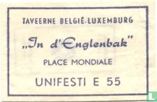 Taveerne Belgié Luxemburg "In d'Englenbak"