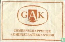 Gemeenschappelijk Administratiekantoor - GAK