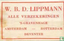 W.B.D. Lippmann alle Verzekeringen