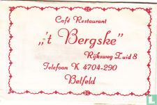Café Restaurant " 't Bergske"