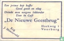 Café "De Nieuwe Geestburg"