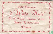 Café Restaurant " 't Witte Huis"