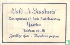 Café " 't Stadhuis" 