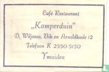 Café Restaurant "Kamperduin"