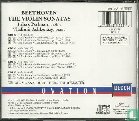 Beethoven: The Violin Sonatas - Afbeelding 2