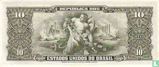 BRESIL 10 Cruzeiros - Image 2